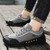 Men's Hiking Shoes Niche Design Autumn Hiking Sports Shoes Men's Leather Outdoor Sports Shoes Ultra Light Work Shoes Waterproof