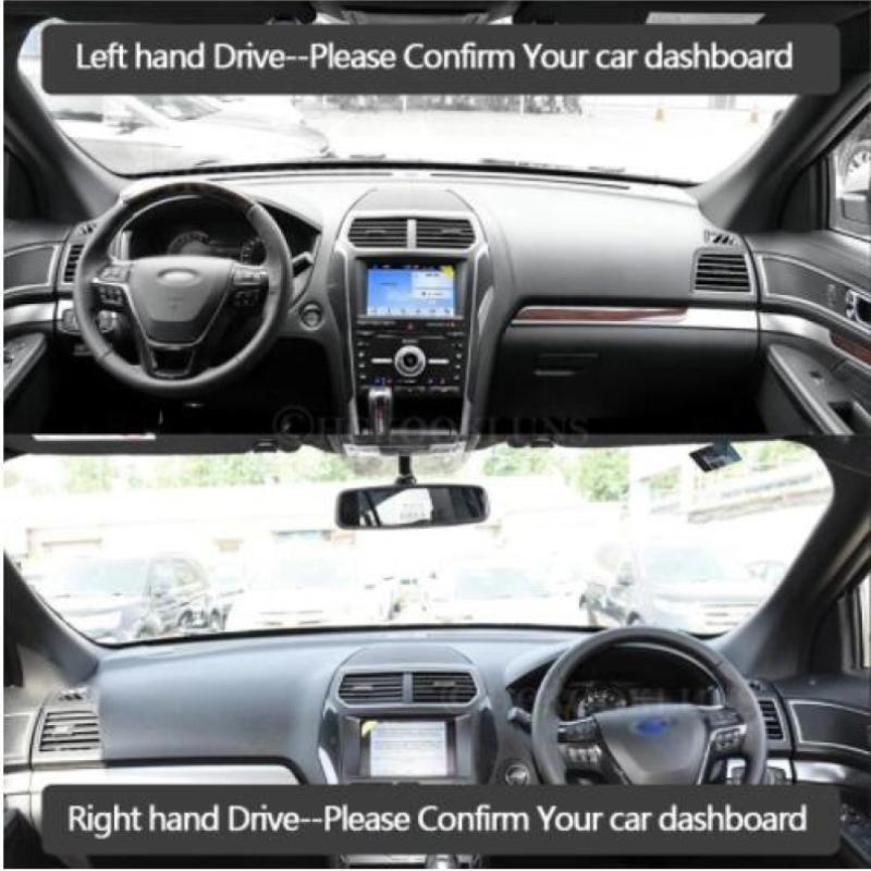 Dashboard Cover Protective Pad for Explorer 2011~2019 U502 MK5 Car Accessories Dash Board Sunshade Carpet 2016 2017 2018