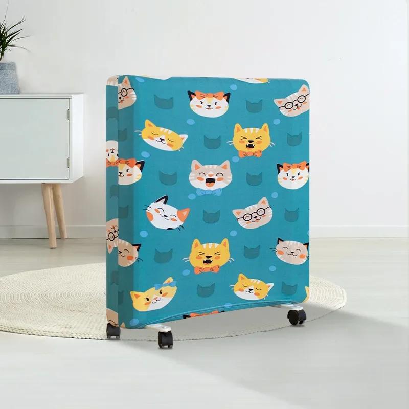 Radiator Case Protective Elastic Fabric Electric Heating Dust Cover Radiator Dust Cover Household Oil Heater Dust Cover Portable