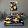 Planets and Stars. Bedding Duvet Cover Sets Duvet Covers Pillowcases Gifts (1 * Duvet Cover 2 * Pillowcases, Without Duvet Insert)