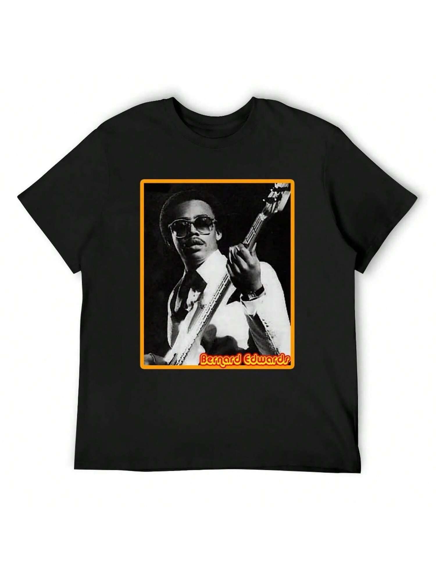 Bernard Edwards Women s And Men s T-Shirt Graphic Tee Oversized Graphic Tee Tops Customs Design Your Own Women Men Clothing S разноцветный