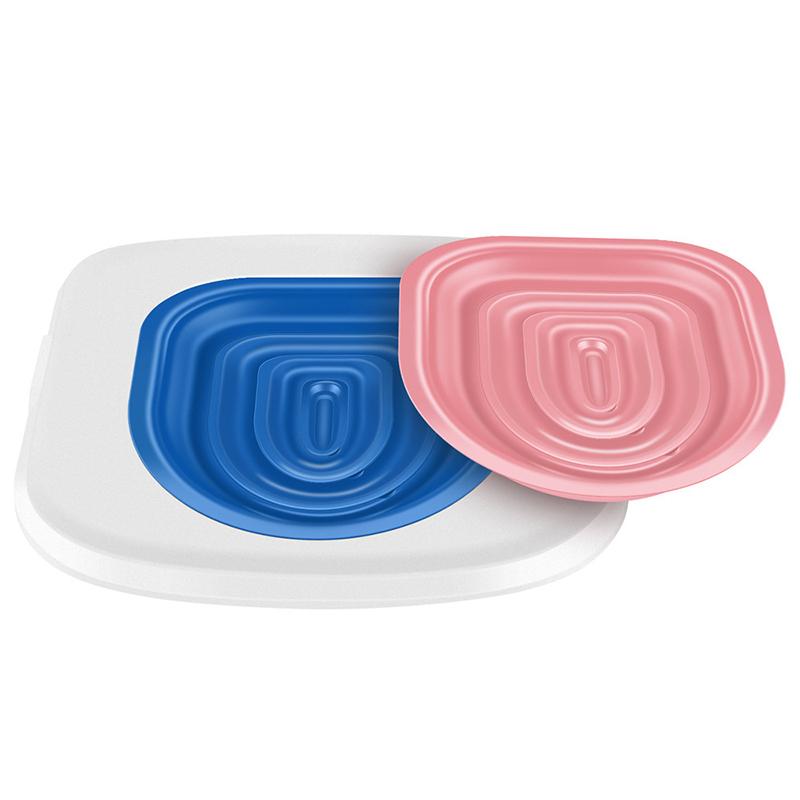 Cat Toilet Training Kit Reusable Puppy Cat Litter Mat Cat Toilet Trainer Toilet Pets Cleaning Cats Training Product