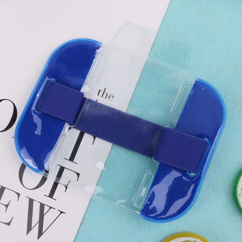 Elastic Arm Band ID Badge Holder Photo Armband Credit Card Case