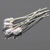Pack of 100 2.5mm 12V Clear Wheat Bulbs, Compact, for Diorama Illumination, Model Trains, Railways, Buildings, and More (MP03W-100JP)
