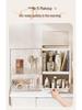 Haixing High-End Folding Cosmetic Storage Box - Lipstick & Makeup Organizer