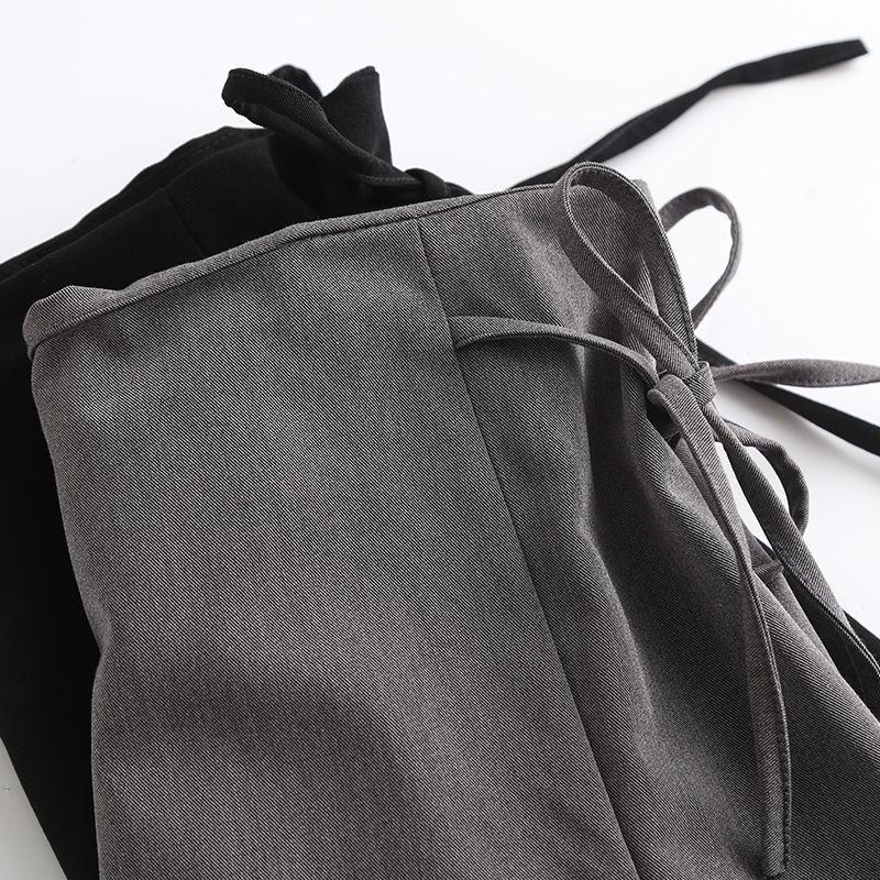 Юбка-бандаж средней длины для женщин весна-осень корейский стиль с высокой талией узкие — фото 13