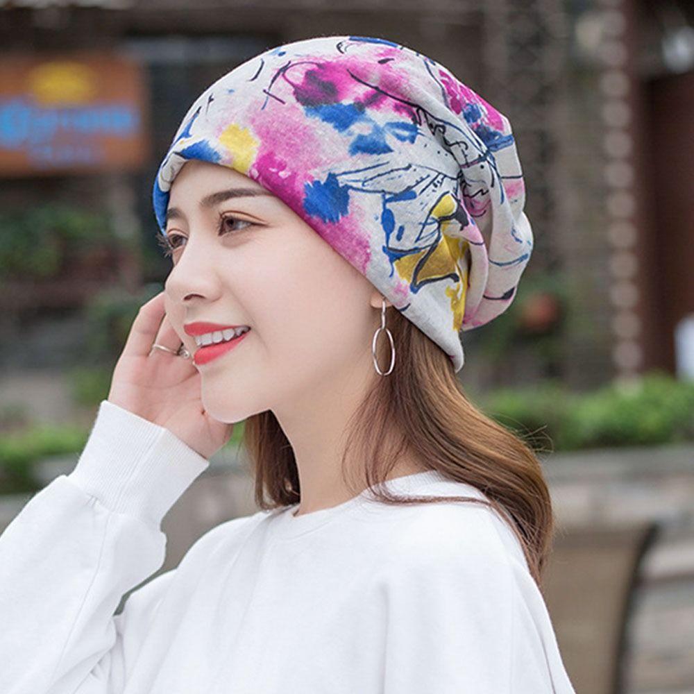 Breathable Baotou Hat Soft Headscarf Summer Hijab Cap Women