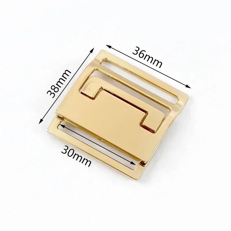 2/5/10Pcs Metal Buckle 30/50mm Combination Buckles for Connecting Waistbands Coats Handbags Straps Adjustable Clasp Accessories