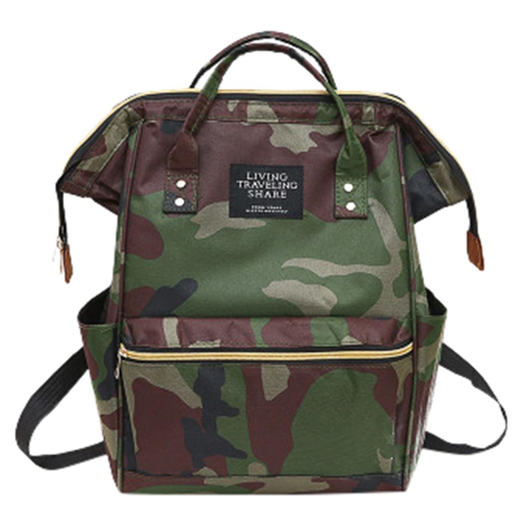 2019 Nový batoh Fashion Student Bag Outdoor Travel Bag Neformální taška přes rameno