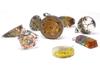 Orgonite Pendant Heart, 7 Chakra Stones