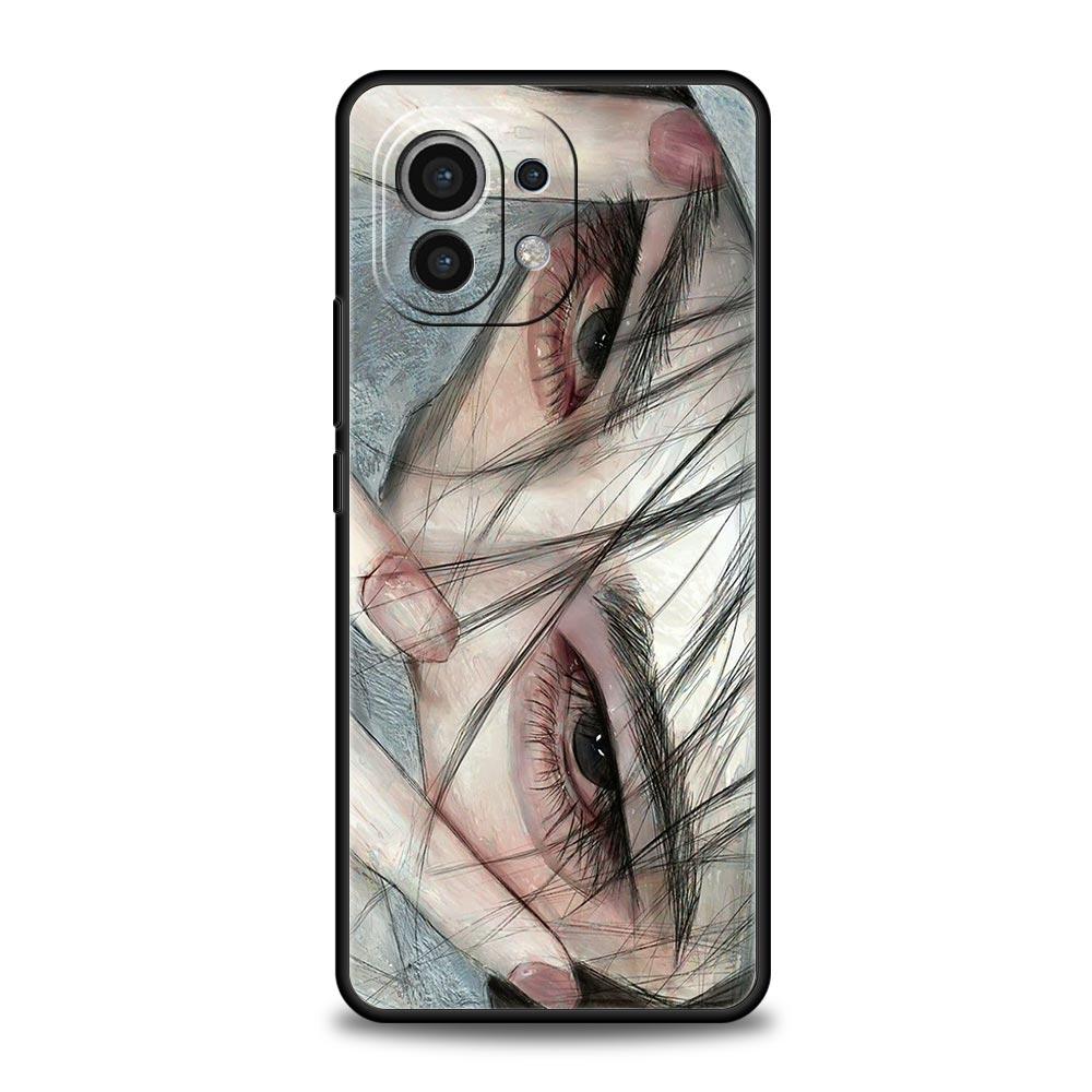 

Phone Case Cover for Xiaomi Mi 17 15 14 13 12 11 Ultra 15T 14T 13T 12T 11T Pro Lite 5G Soft TPU Capas Cartoon Girl Fundas Capas Xiaomi 14T Pro