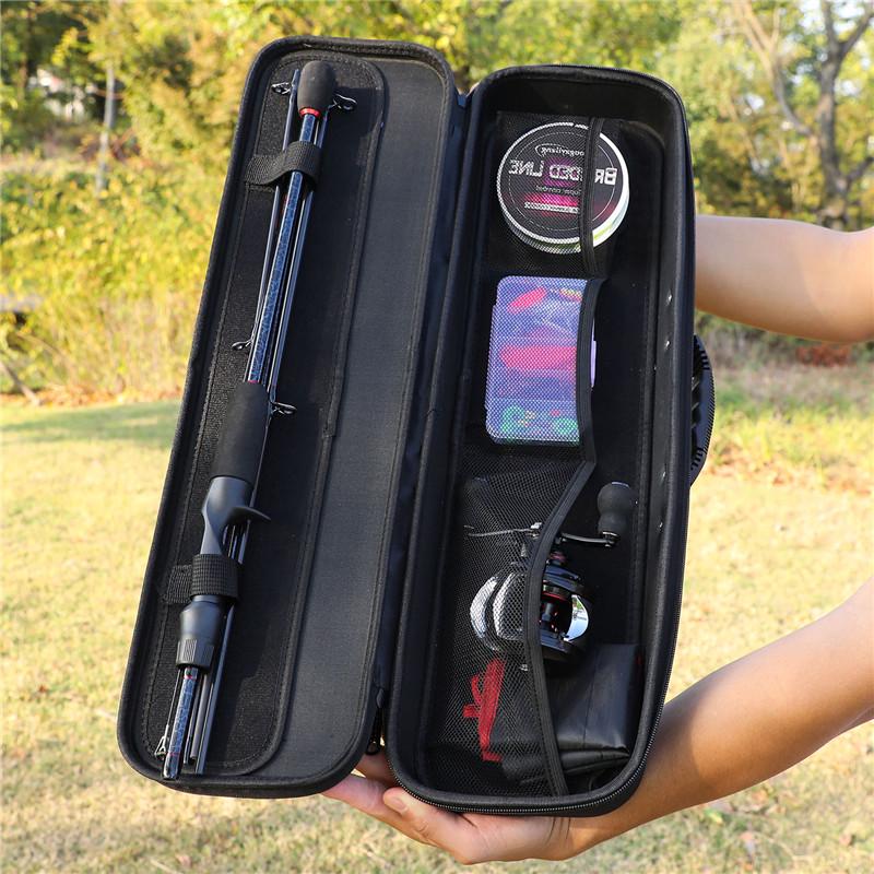 

Комбинированные удочки и катушки с леской, приманки 2,1 м/2,4 м с рыболовной катушкой, набор для спортивной рыбалки на открытом воздухе, рыболовные инструменты 2.4m&Left handle