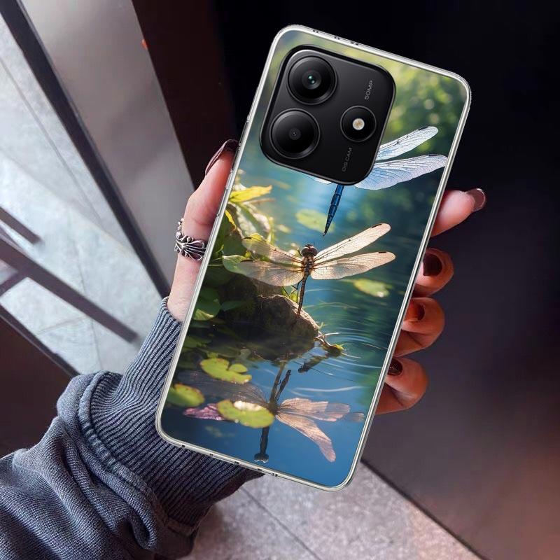 Schöne Libellen-Liebhaber Handyhülle Für Xiaomi Redmi Note 15 14 14S 13 12S 12 Pro Plus 11S 11 10S 10 4G Hülle 11E 11T 5G