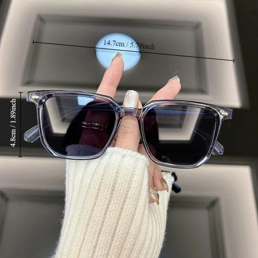 Retro Square Fashion Sunglasses Women Men Vintage Style Casual Trendy Small Female Male