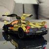 1:24 Pagani Huayra Dinastia BC Supercar Alloy Electroplating Sports Car Model Metal Track Racing Car Vehicles Model Sound Light