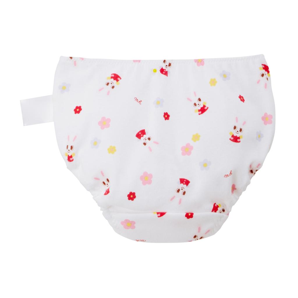 MIKI HOUSE Antibacterial and Made in Pink Girls' Underwear, All-Over Print, Antiviral, Japan, 10-2427-570, 110cm,