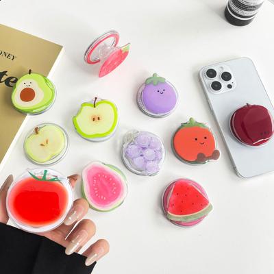 Sommerfrüchte MagSafe-kompatible einziehbare magnetische Schreibtischhalterung - Super starke Haftung, trendiges Design für Frauen