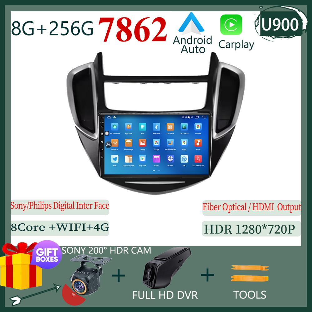 Car Carplay For Chevrolet Trax Tracker 2013 - 2017 GPS Radio Navigation Video Android Auto Stereo Multimedia Player Wifi No 2din