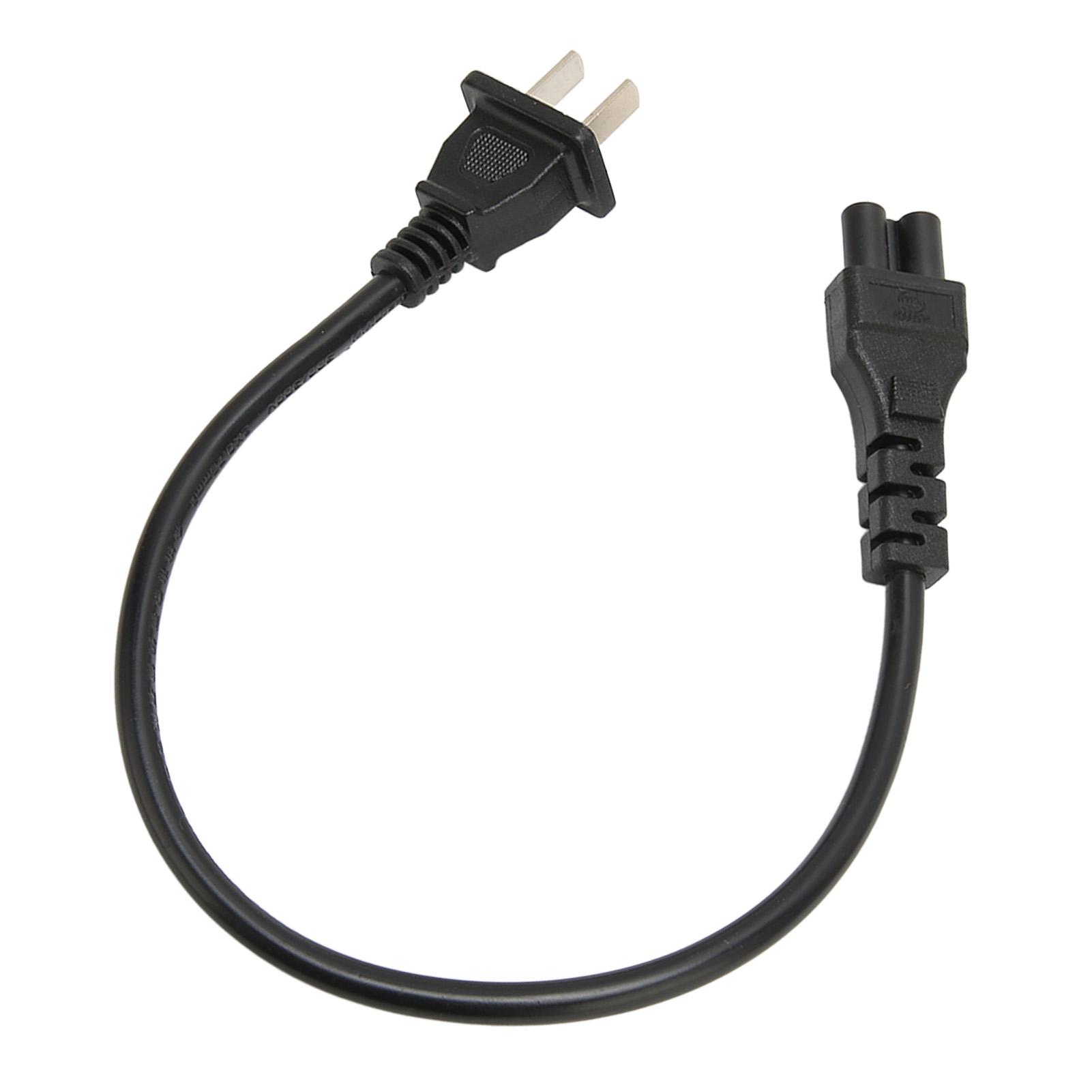 

Кабель питания NEMA 1-15P - IEC320 C5 0,3 м Шнур питания IEC320 C5 для ноутбуков