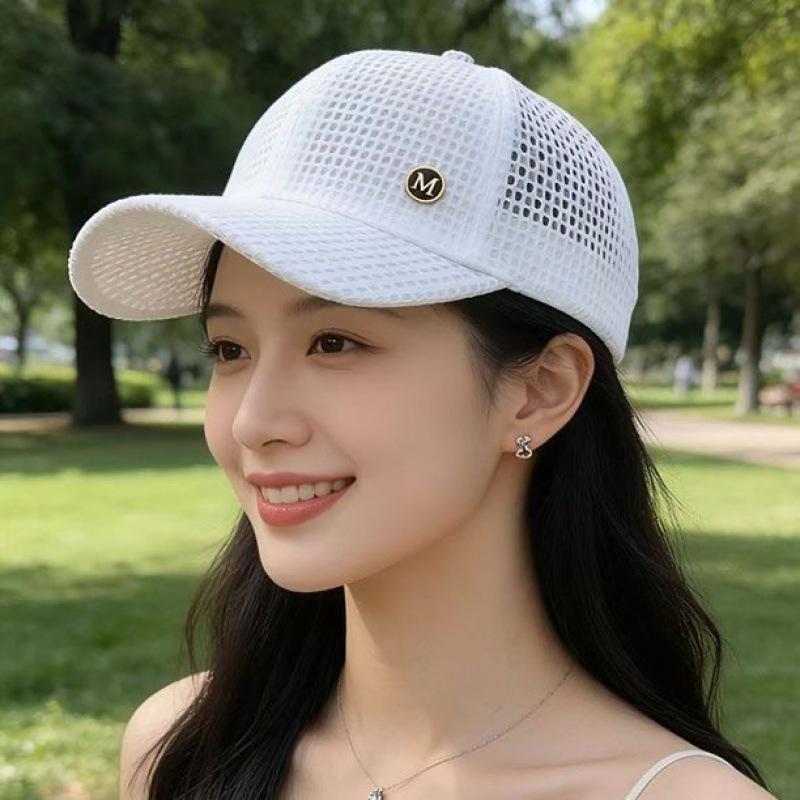 Summer Breathable Sunshade Mesh Baseball Baseball Baseball Baseball Cap, Outdoor Sports, Fashionable And Versatile, Unisex Casual For Women