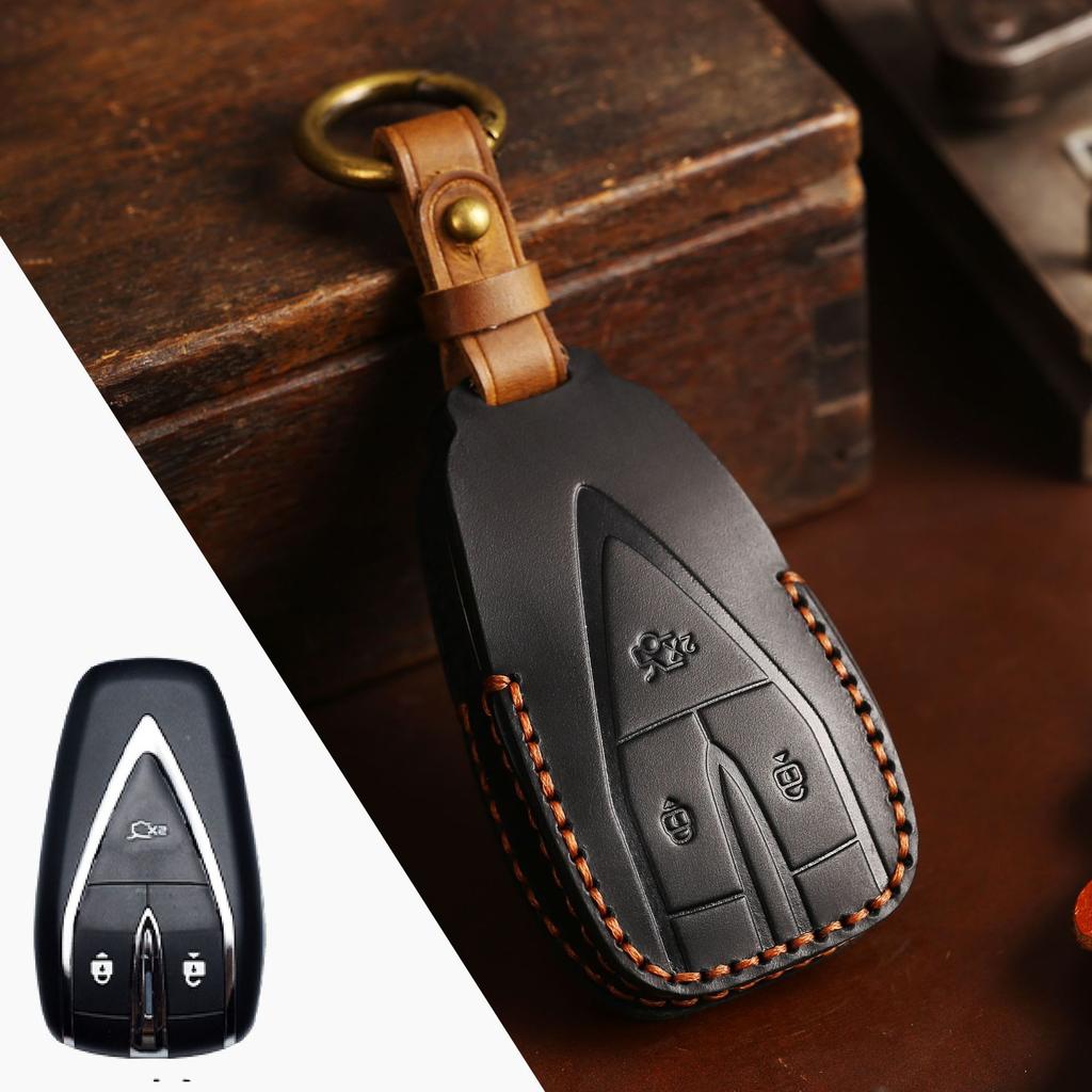 The Car Key Bag Is Suitable for Changan Auchan Cs75pluscs55 Yidong Car Key Cover.