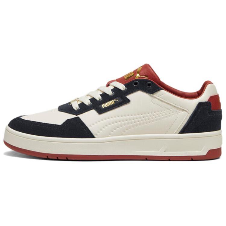 PUMA Court Classic Lux SD White Navy Men s 395087-05 EU 36