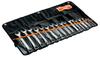 Combination Spanner, 17-Piece Set, 111M/17T, Single-Ended Open-End Wrench