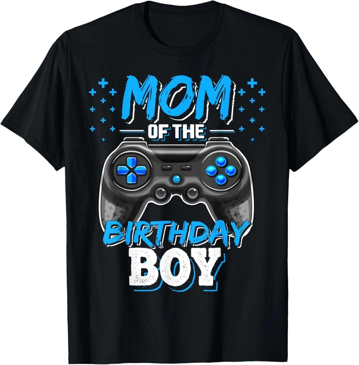 Mom of the Birthday Video Gamer Gift Unisex T-Shirt 2XL