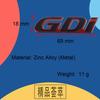 3D GDi T GDi TGDi for Car Hood Fender Trunk Nameplate Decal Emblem Badge Sticker