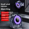 5-speed Desktop Circulating Fan USB Charging Digital Display Turbo Wall Mounted Small Fan