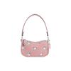 Big White Rabbit , Swinger Cow Leather Pochette , Shoulder Bag , Handbag , Shoulder Bag Women's (Unisex) Shoulder Bags