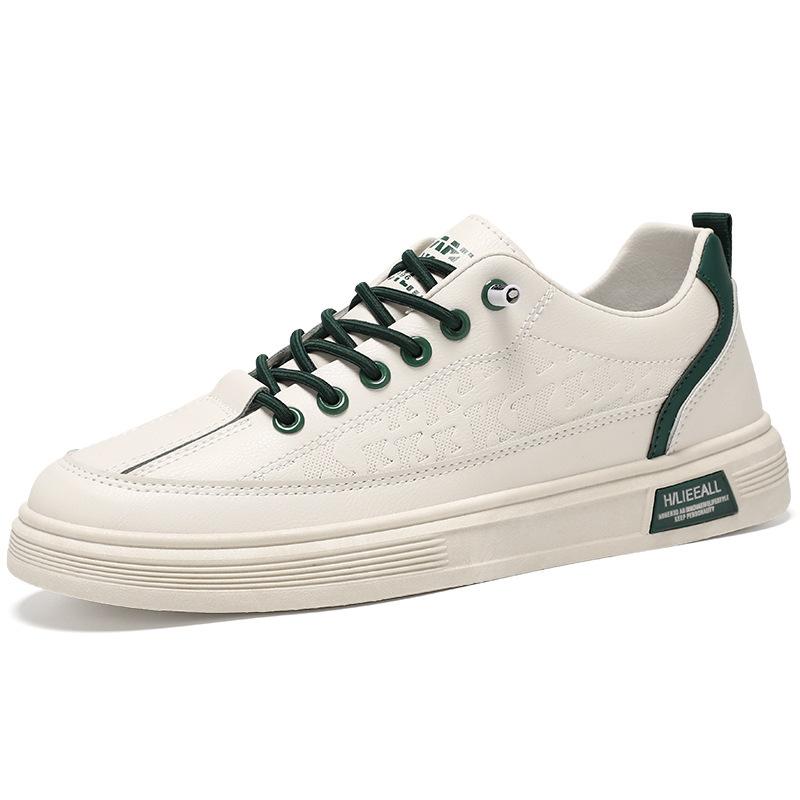 Summer Men's Shoes New Breathable Little White Shoes Men's Korean Version Trendy Versatile Platform Sports Casual Shoes Board Shoes Z100