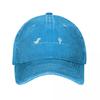 No Internet Dinosaur Graphic Baseball Cap Classic Distressed Washed Jurassic Offline Park Sun Cap Unisex Outdoor Summer Caps Hat