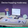 Logitech POP ICON KEYS Keyboard Bluetooth Office Keyboard Wireless Keyboard AI Portable Keyboard Laptop Keyboard