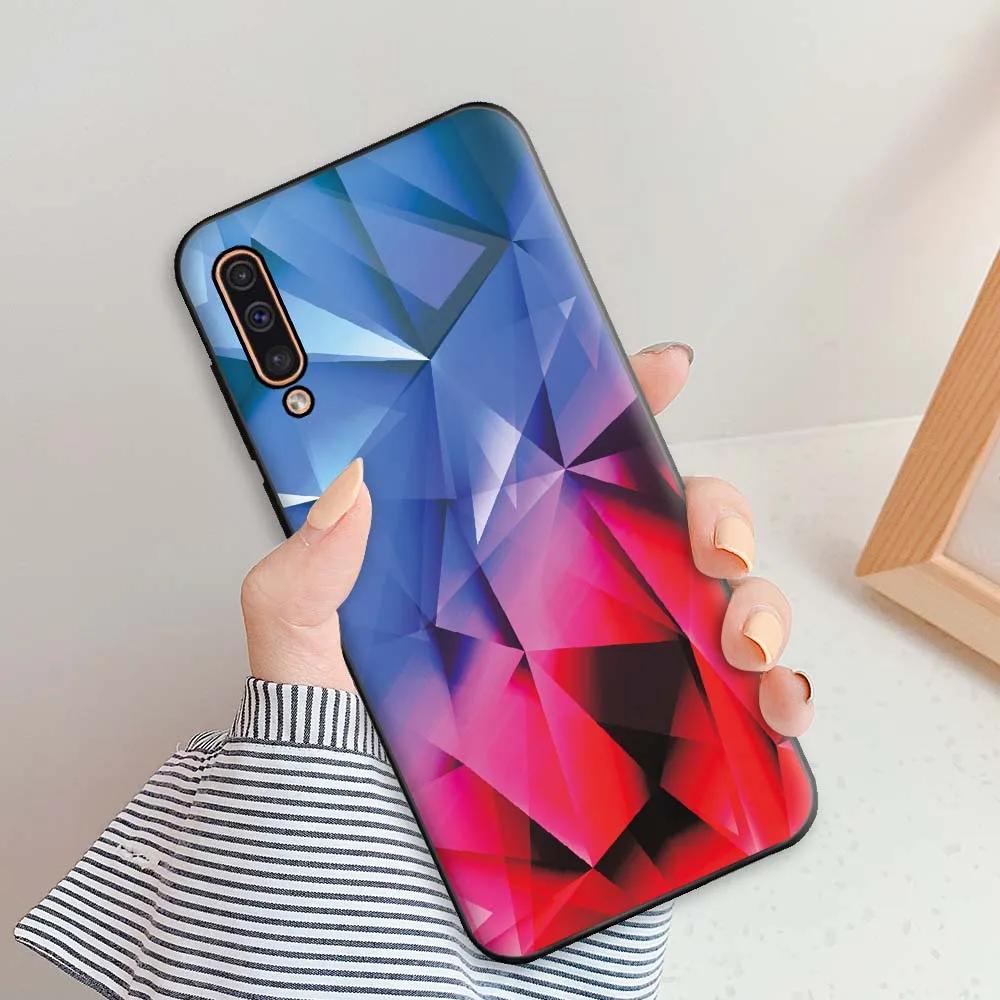 Für Samsung Galaxy A50 Hülle Für Samsung A50s A30s Handyhüllen Für Samsung A50 Blumen Silikon Weiches TPU Fundas A 50 A30 S Bumper