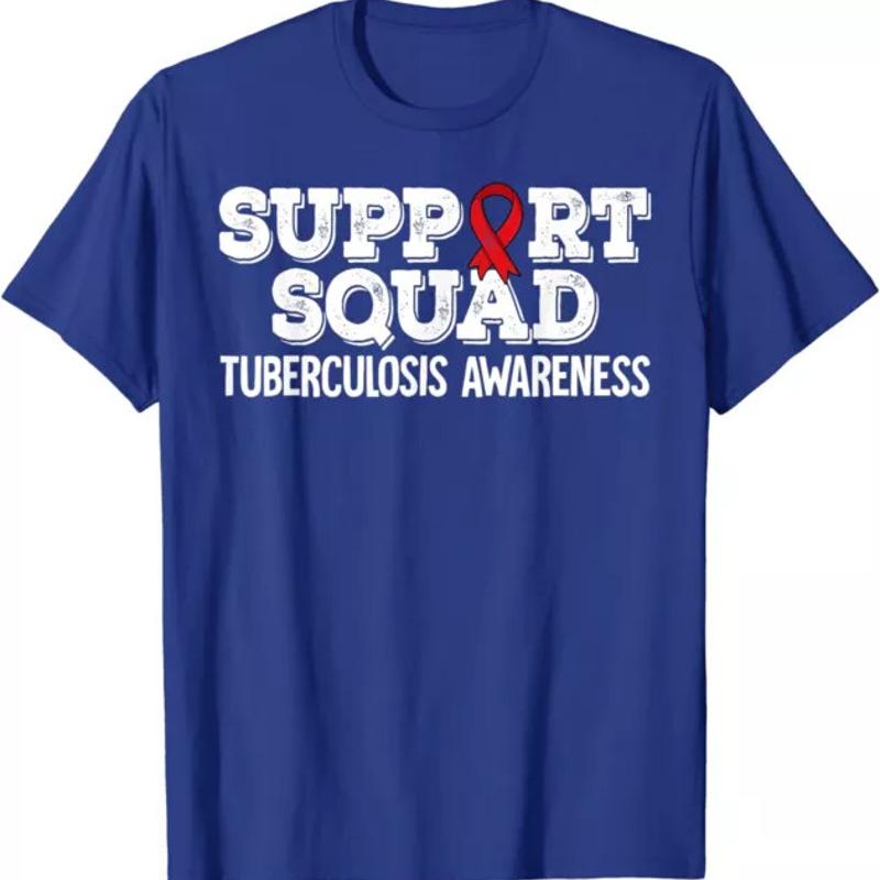 

Support Squad Tuberculosis Awareness Family T Shirt S разноцветный
