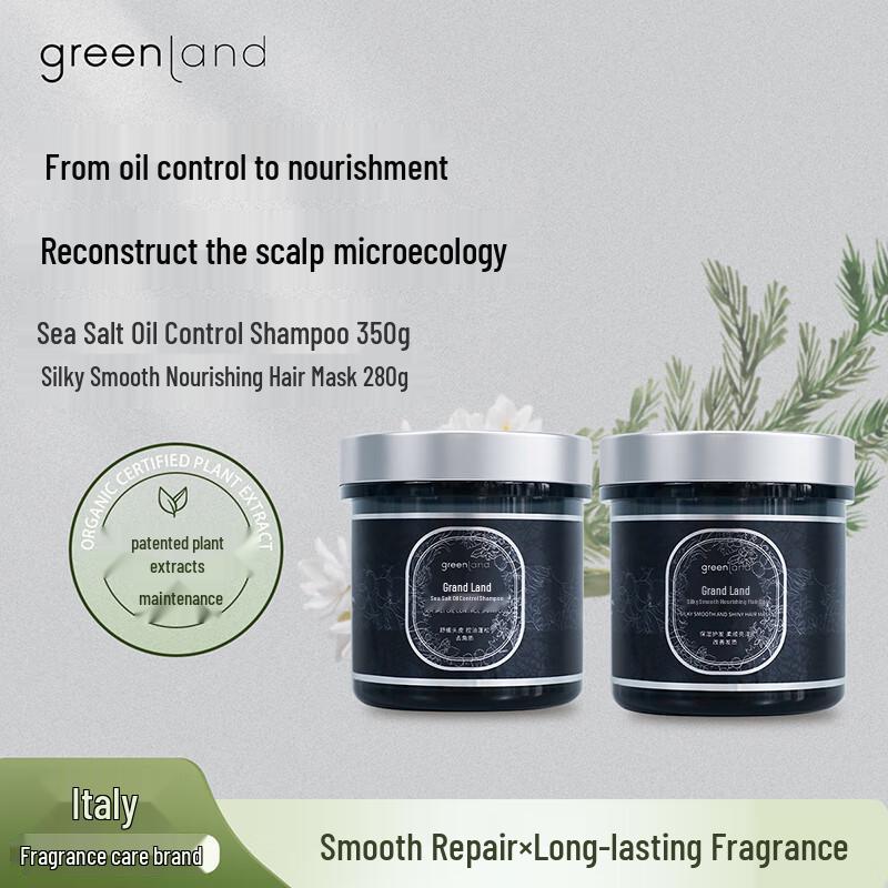 Grand Land Evening Breeze Pine Whisper Oil Control Hair Care Set