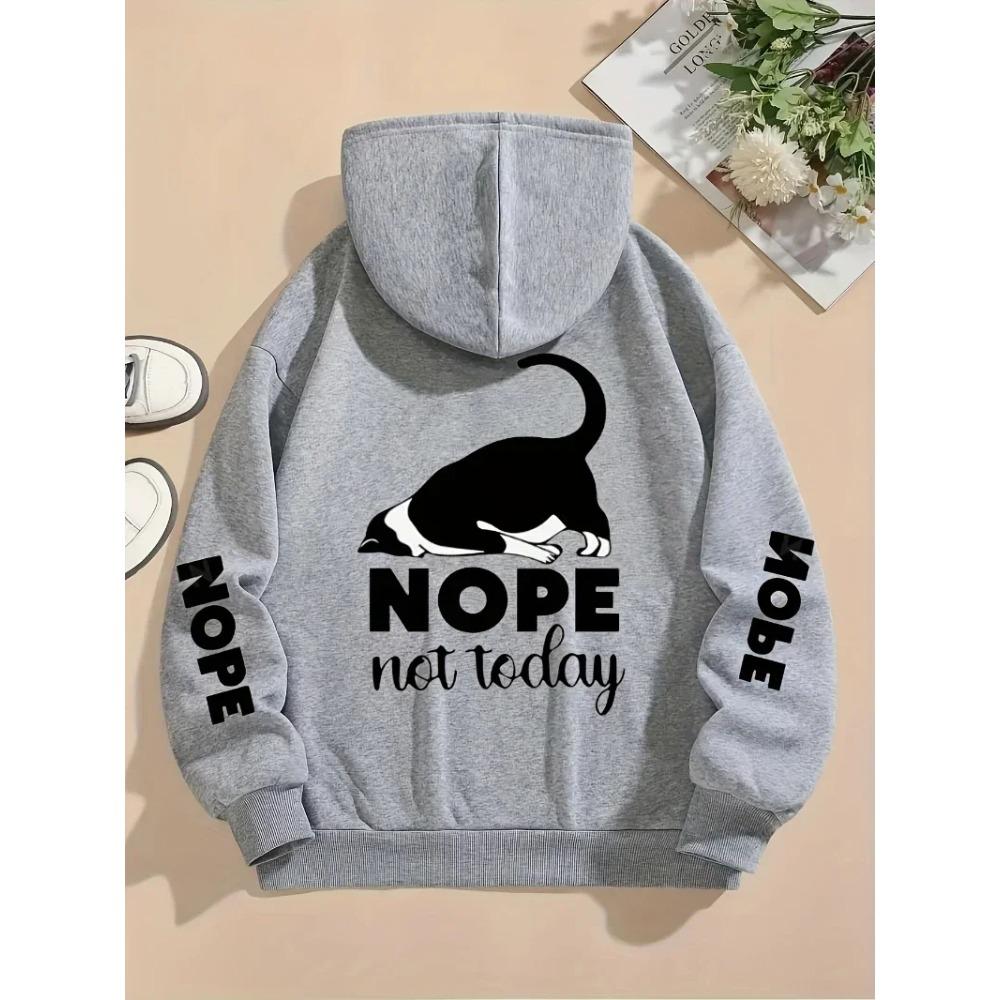 New Youth Sports Street Style Hoodie, Sportswear American Retro Long Sleeve Classic Y2k Hoodie Printed Fresh Love