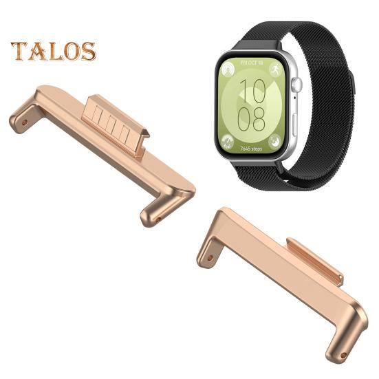 1 Pair Watch Strap Connector for Huawei Watch Fit 3 Metal Adapter for 20mm Bracelet Band Easily Connect Replacement Wristbands Watch Accessories for