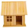 Bamboo Stick DIY Handmade House Model Kit – Creative Parent-Child Project with Disposable Chopsticks