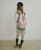 Sculptor Grumpy Girl Nylon Backpack Matt Pink
