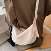 Fashion Bag Women's New Retro High-end Niche Dumpling Bag Versatile Soft Leather Shoulder Messenger Bag