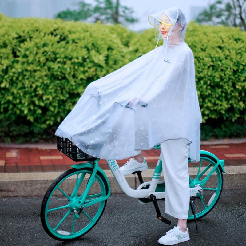 Mountain Biking and Cycling Raincoat for Adults, Men and Women, and High School Students, Full-Body Rain Poncho for Heavy Rain Protection