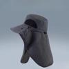 1pc Spring/Summer Breathable Face Cover Sun Hat Integrated Sunscreen Hat Suitable for Outdoor, Sports, Hiking, Travel