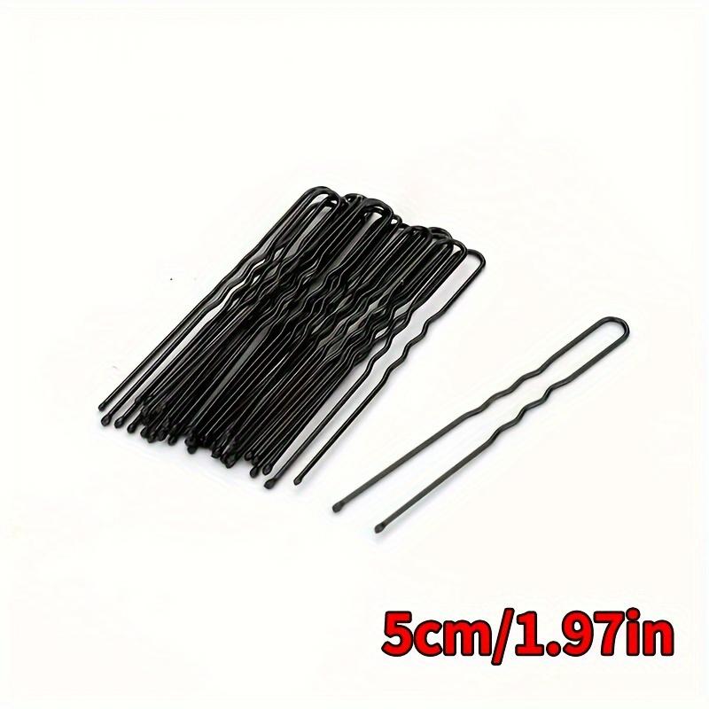 

U-образная заколка, заколка для волос, фиксированный дизайн, вставка для пучка, голова-пучок, специальная прямая заколка визажиста, универсальная прическа 50pcs