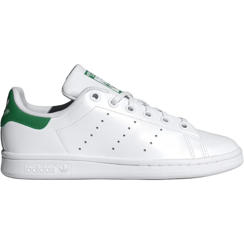 Adidas Stan Smith J White Green Kids Sneakers Cloud-White JP9710