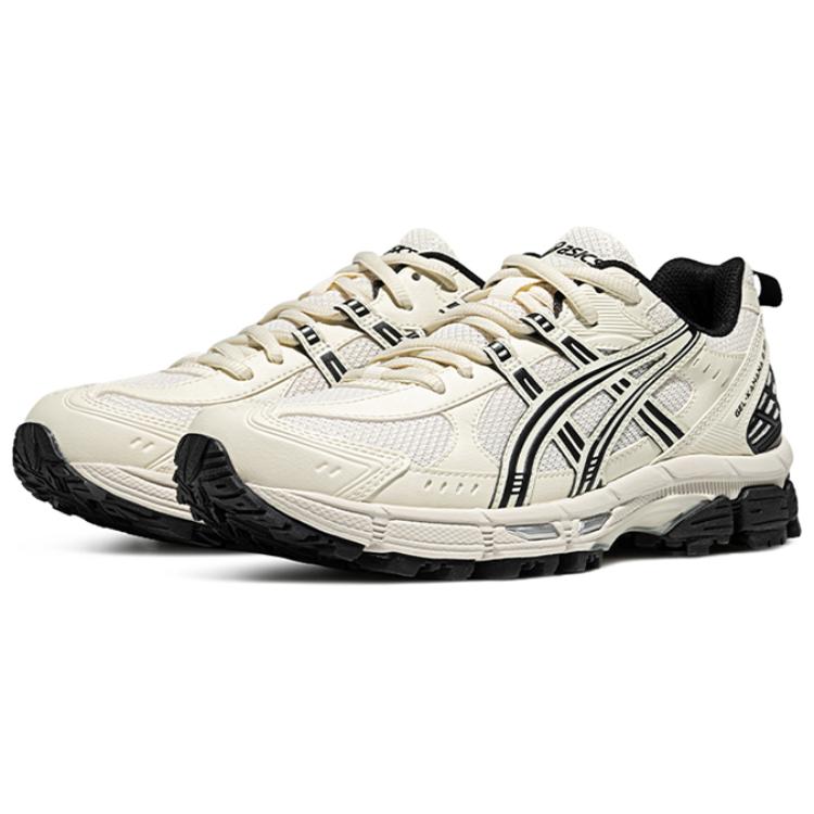 Asics Gel-Kahana 8 Comfortable Versatile Durable Breathable Low-Top Casual Short Distance Running Shoes Women Sneaker Beige Black 1012B788-200