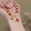 Douyin Style Hetian Jade Bracelet: Niche Design Gift for Girlfriend