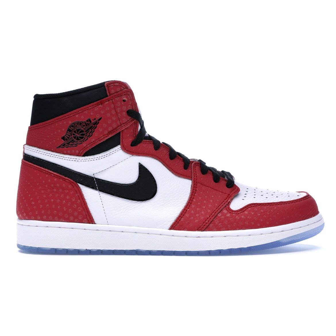 

Marvel x Air Jordan 1 Retro High OG Origin Story Unisex Sneakers Red Gym-Red White 555088-602 43