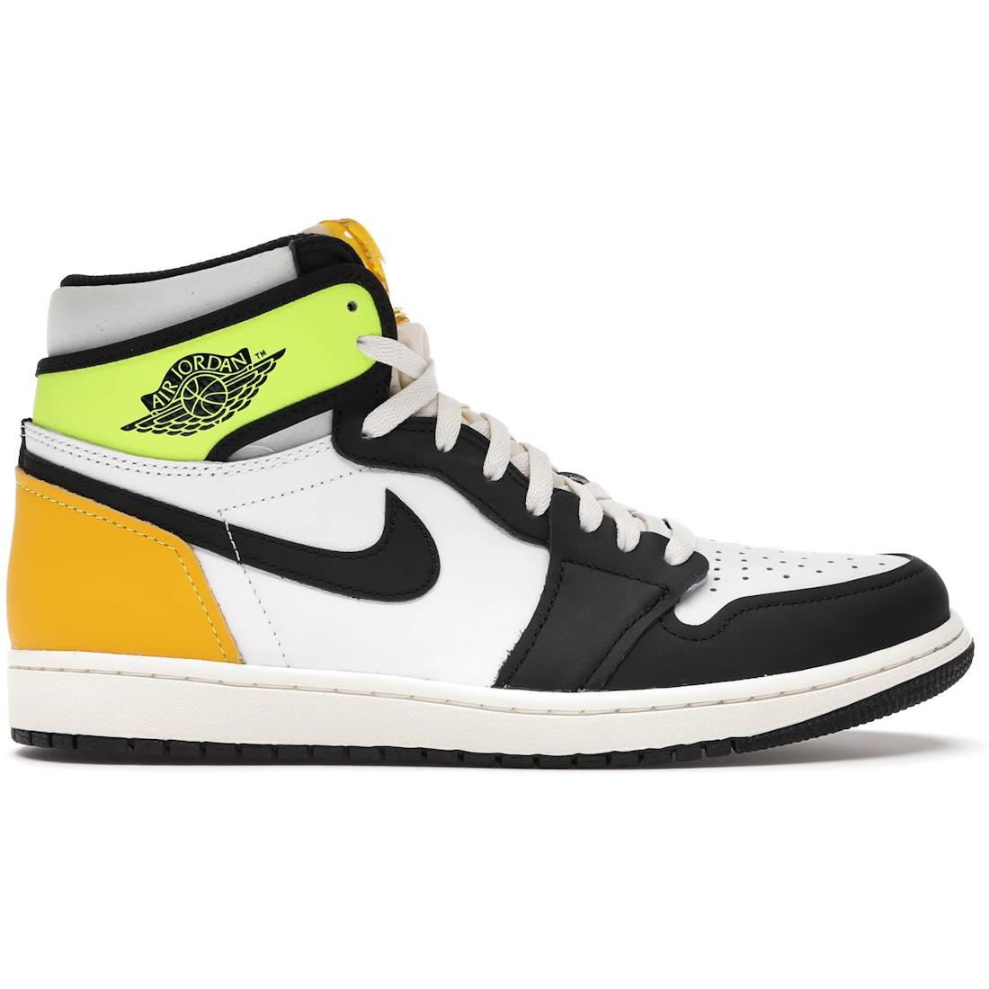 

Кроссовки унисекс для баскетбола Air Jordan 1 High OG Retro Volt Gold 555088-118 36.5